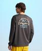 Leijibi Airfresh String Top Oversized M Long Sleeve Rash Guard Dark Gray