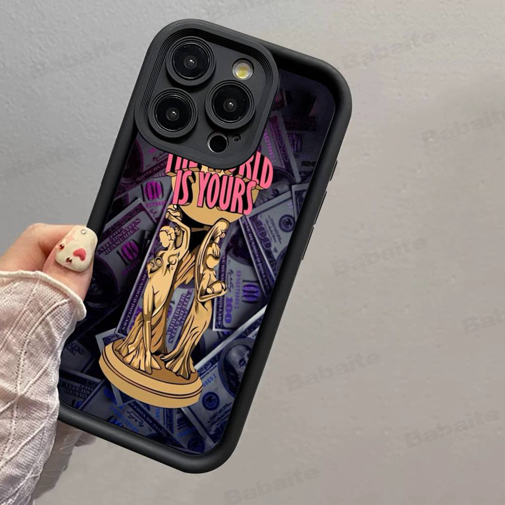Retro Classic S-ScarfaceS Movie Phone Case For IPhone 17 16 15 14 Plus 13 12 11 Pro Max Silicone Cover
