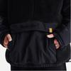 Timberland Outdoor Remix Special Series Color Block Stand Collar Warm Half-Zip Casual Fleece Jacket Unisex Jacket Black A5URK-001