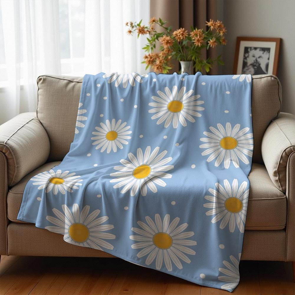 Skull Rose Lattice Anime Cartoon Flannel Blanket Soft Warm Throw for Bedroom Sofa Car Kids Holiday Gift