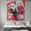 Helltaker Anime Style Pattern Home Decor Tapestry, Wall Hanging, Decorative RV Wall Cloth.XGT0914143