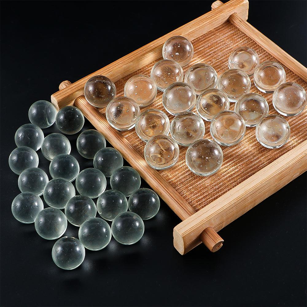 Marmo Massiccio da 16 mm Palline Giochi Macchina da Flipper Palla Rimbalzante Palla Trasparente Palline di Vetro Palline di Vetro Trasparente Pallina di Vetro