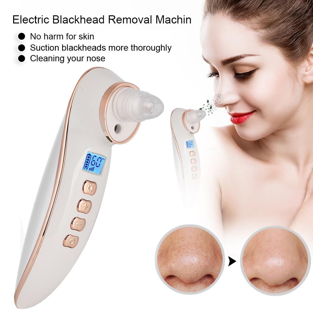 MARSKE Blackhead Removal Machine Electric Face Pore Acne Cleaning MachineWhite