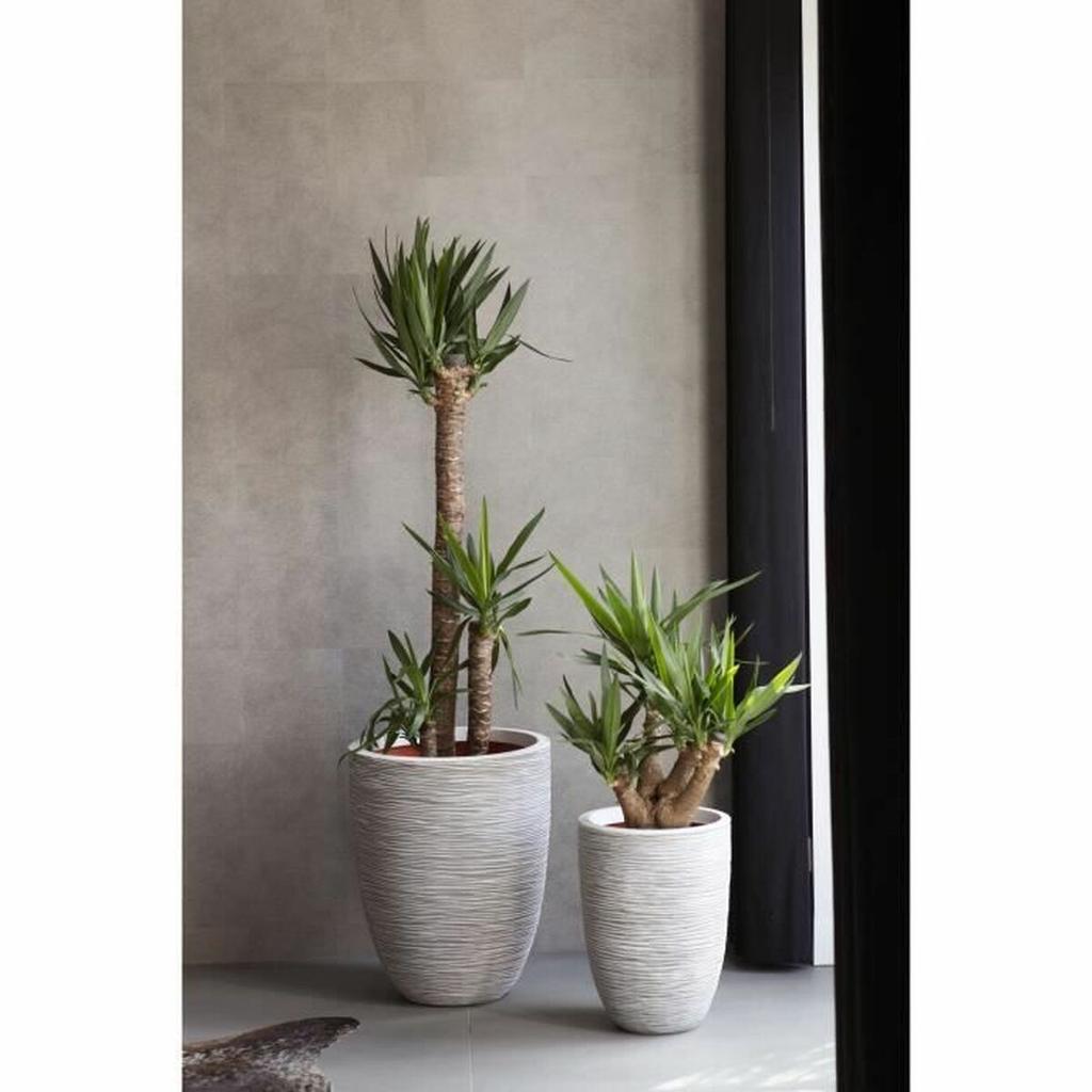 Planter Capi Europe Ivory Plastic 34 X 34 X 36 Cm