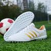Kinder Fußballschuhe Jungen Mädchen Low-Cut Trainingsschuhe Mit Stollen Auf Gras Erde Kunstrasen Herbst Winter