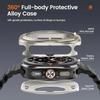 Protective Film+Aluminium Alloy Protective Case Cover Samsung Galaxy Watch Ultra 47mm Metal Case for GALAXY ULTRA Rugged Case