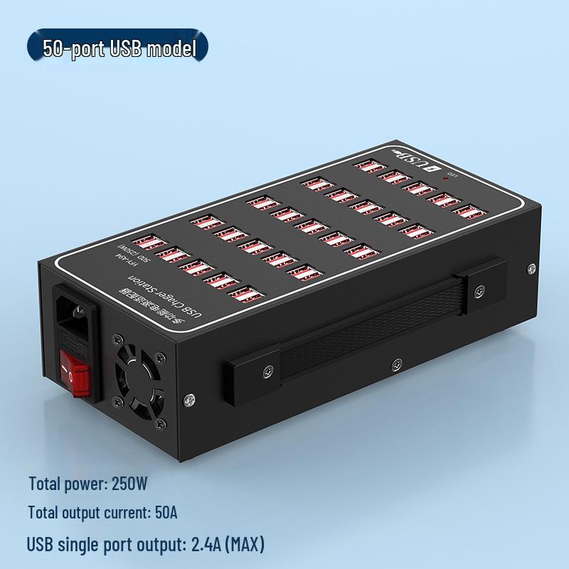 Multi-port USB Charger: Fast Charging Smart Socket with Multiple Slots for Mobile Phones