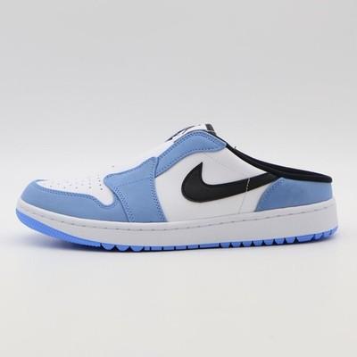 FJ1214-400 Nike Air Jordan 1 Mule Golf University Blue Weiß Schwarz (Herren)