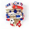 World Cup Fan Bracelet - Argentina, France, Mexico Football Supporters