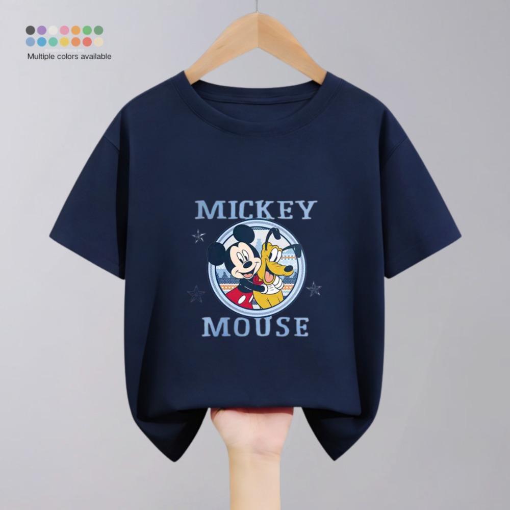 Cartoon Short Sleeved T-shirt Top for Children's Clothing