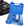 8PCS Combustion Leak Tester Kit CO2 Leak Detector Cylinder Head Gasket Testing Tools Gasket Block Tool Automotive Leak Tester