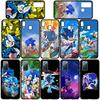 Anime S-Sonics Wallpaper Hedgehogs Cover Case for Xiaomi Redmi Note 12 11 10 9 Pro 9S 10S 11S 9A 9C NFC 9T 10A 10C 12C Casing