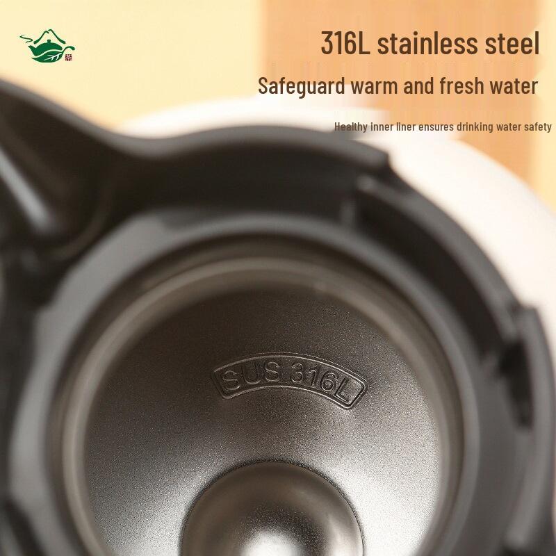 316 Stainless Steel Thermos Stew and Tea Pot, Large Capacity Kettle for Home Use