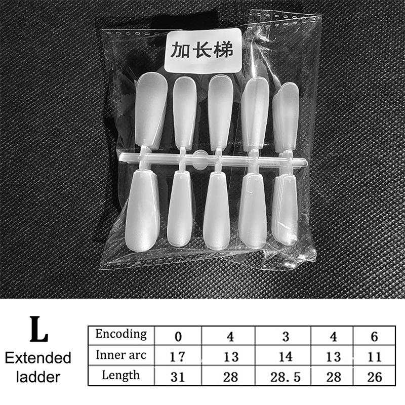 100Pcs Press On Nail Tips Full Cover Ultra-Thin False Nails Patches Gel Nails Extension System Clear Fake Nails Art Accessories