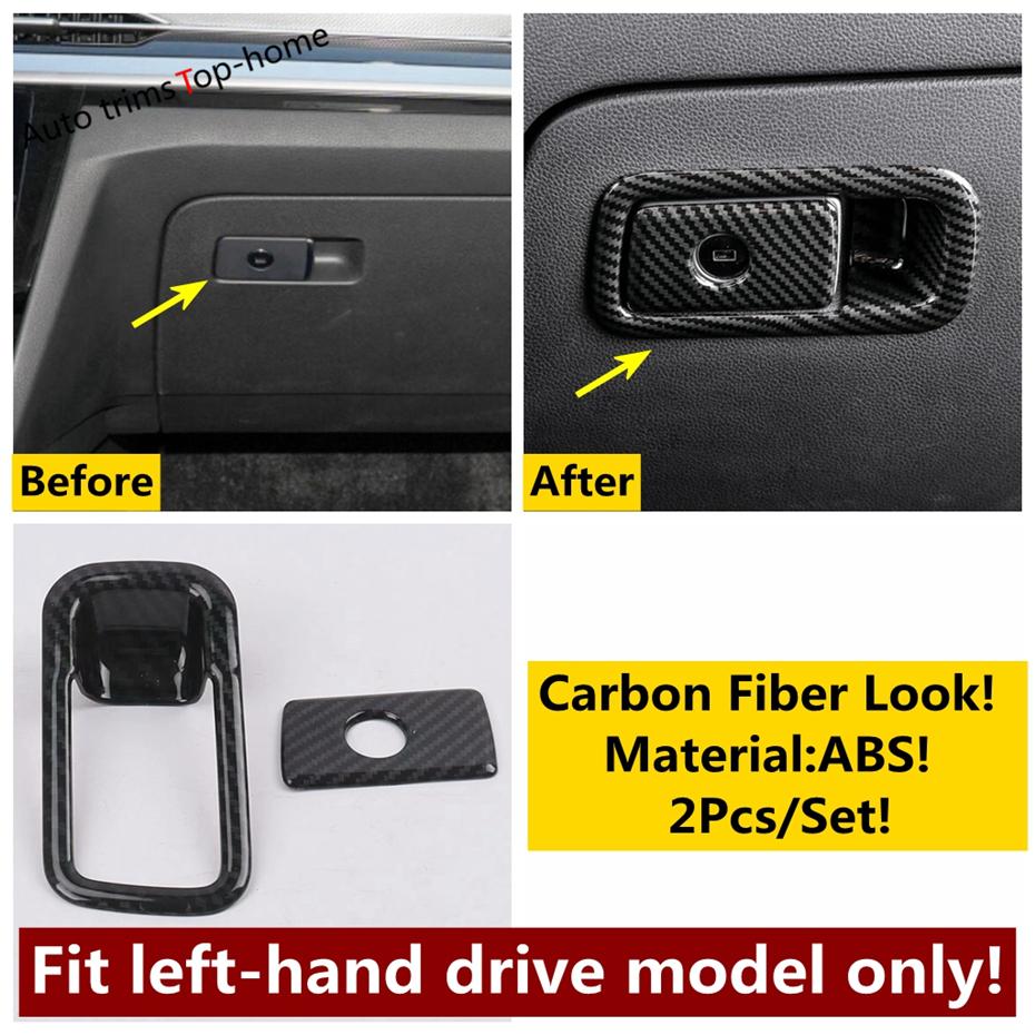 Water Cup Holder / Pillar A Air Conditioning Outlet AC Vent Decoration Frame Cover Trim Fit For Volkswagen Arteon 2018 - 2024