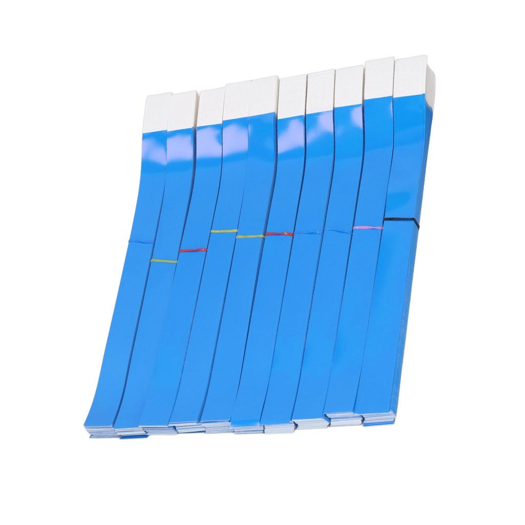 1000 ks Jednorázové náramky Vodotěsné Odolné proti roztržení Papírové náramky na akce pro děti