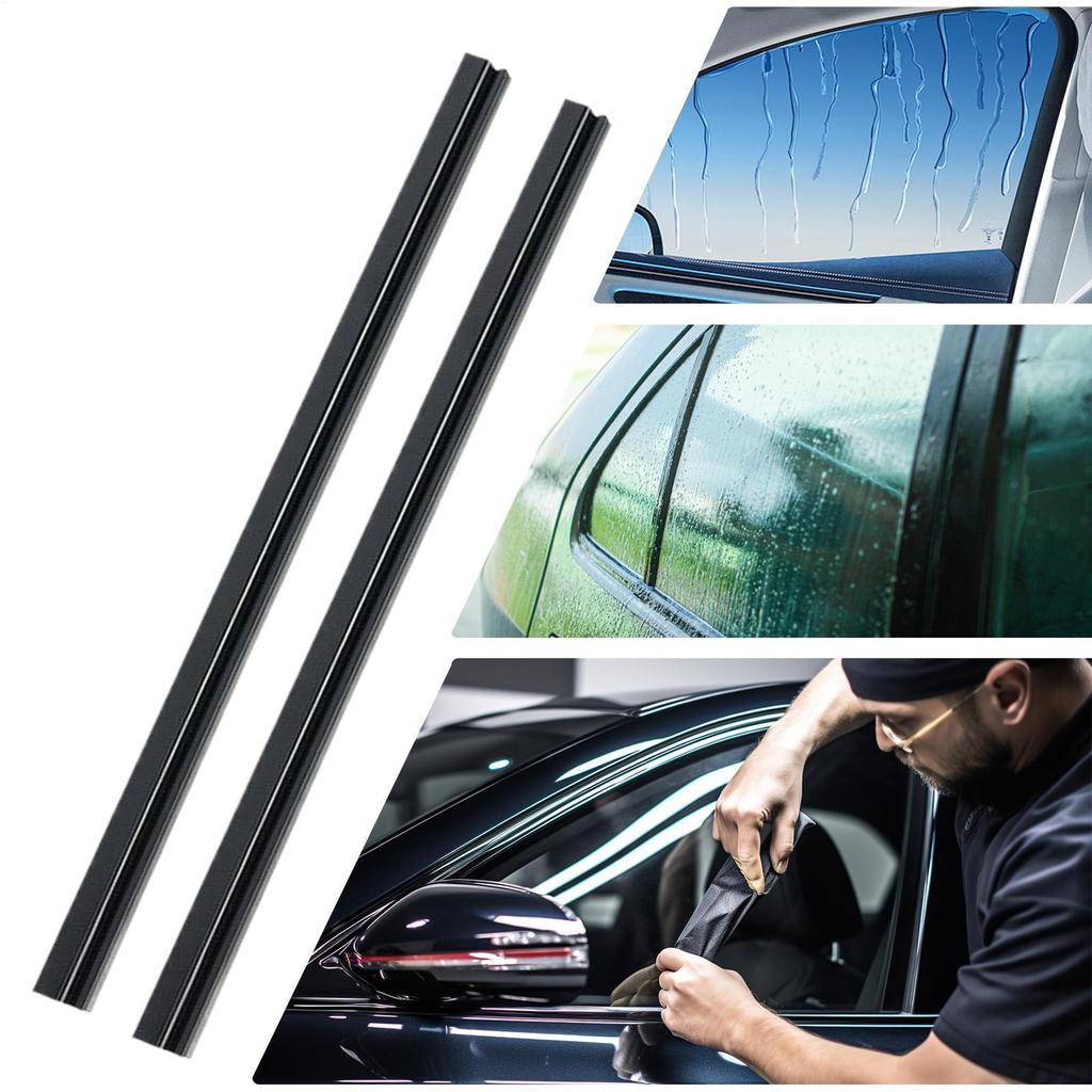 Car Wiper For Side Windshield Rubber Side Window Wiper Tool For Car Automotive Maintenance Supplies Quiet Cleaning Tool For