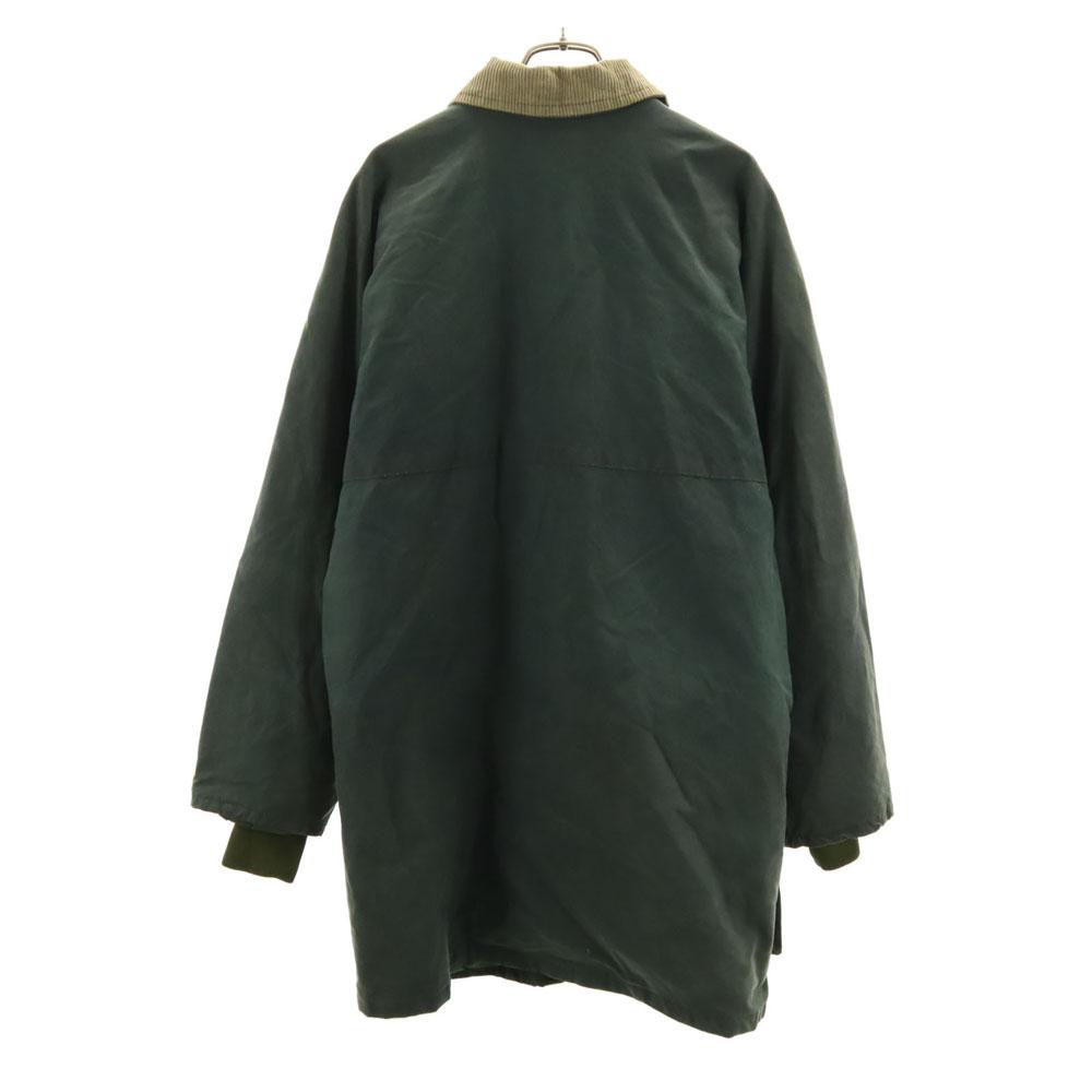 OLD 90s Made in England oiled jacket S khaki coat Men's Used