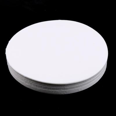 100 Pcs White 12.5cm Qualitative Filter Paper Separate Precipitates Tool Set