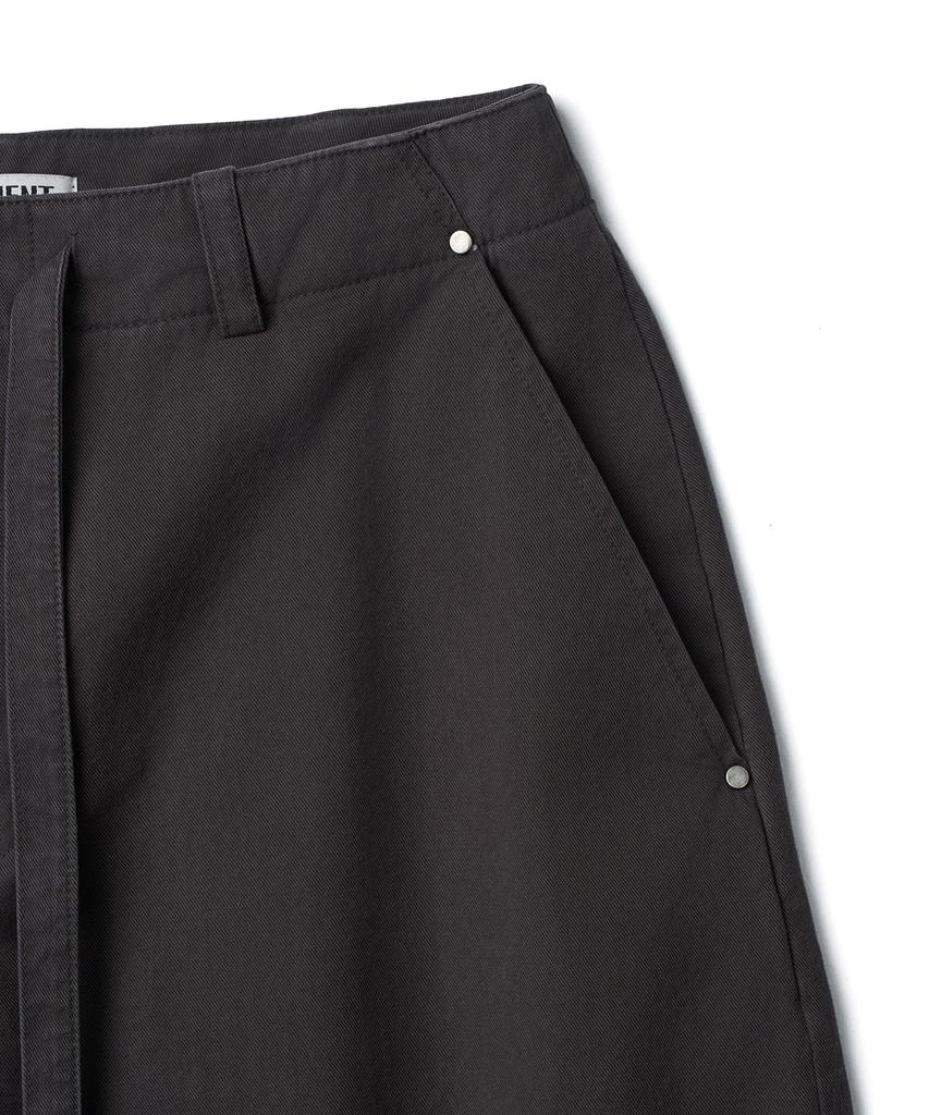 Tudument Washed Utility Pants_Charcoal