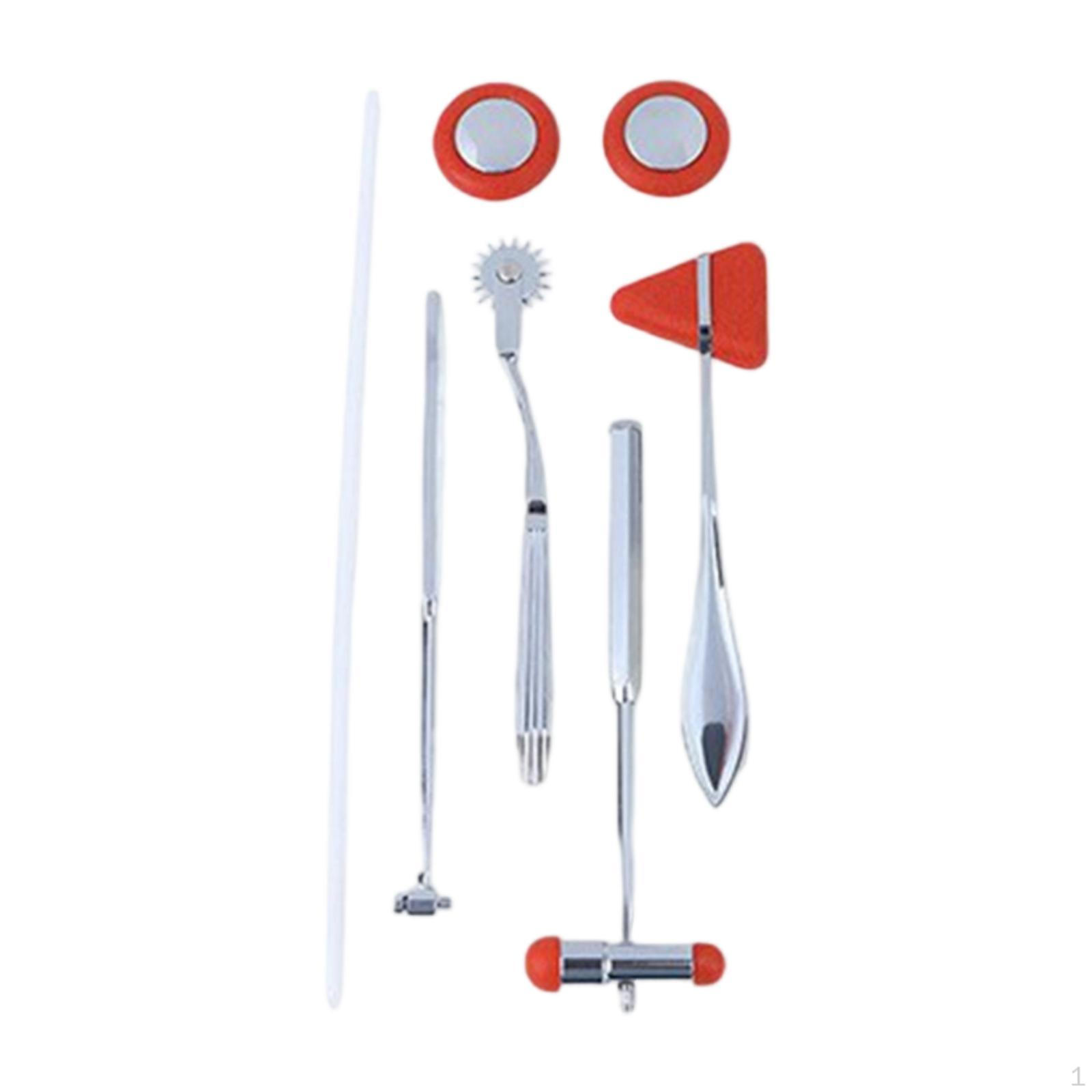 Неврологический перкуссионный набор Медицинский диагностический инструмент красный