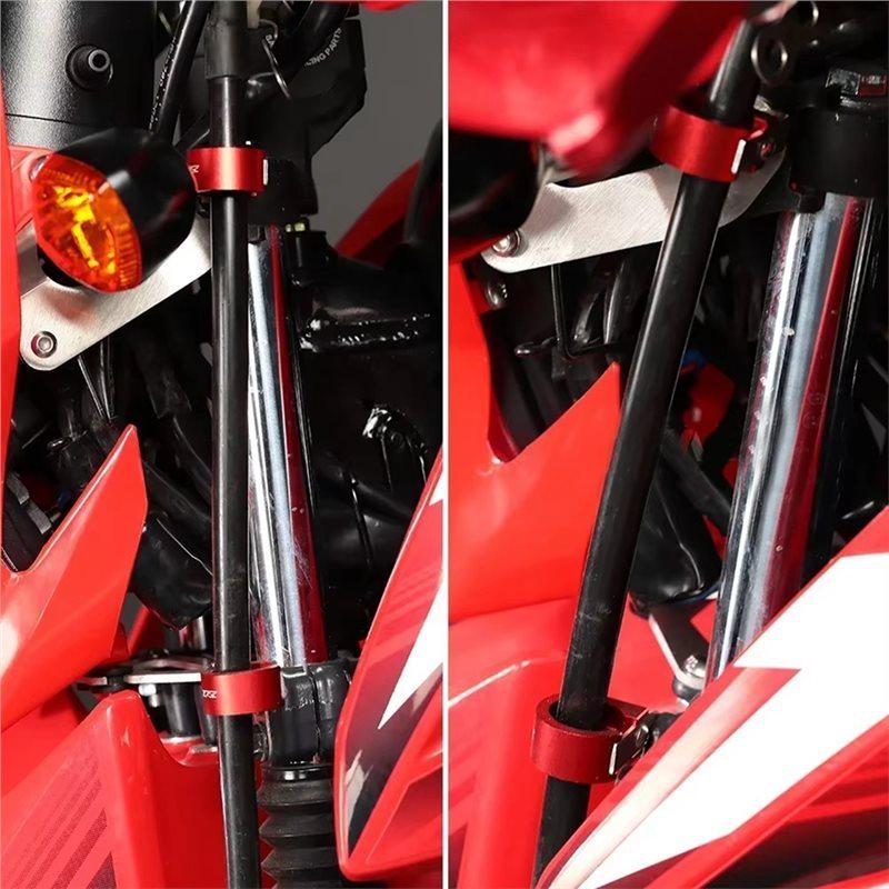 Motorcycle Front Brake Hose Holder Clamp For HONDA XR 150L 125L 190L XR150L XR125L XR190L Brake Cable Line Clamp Guide