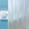 Mildew-Proof Waterproof Fabric Shower Curtain