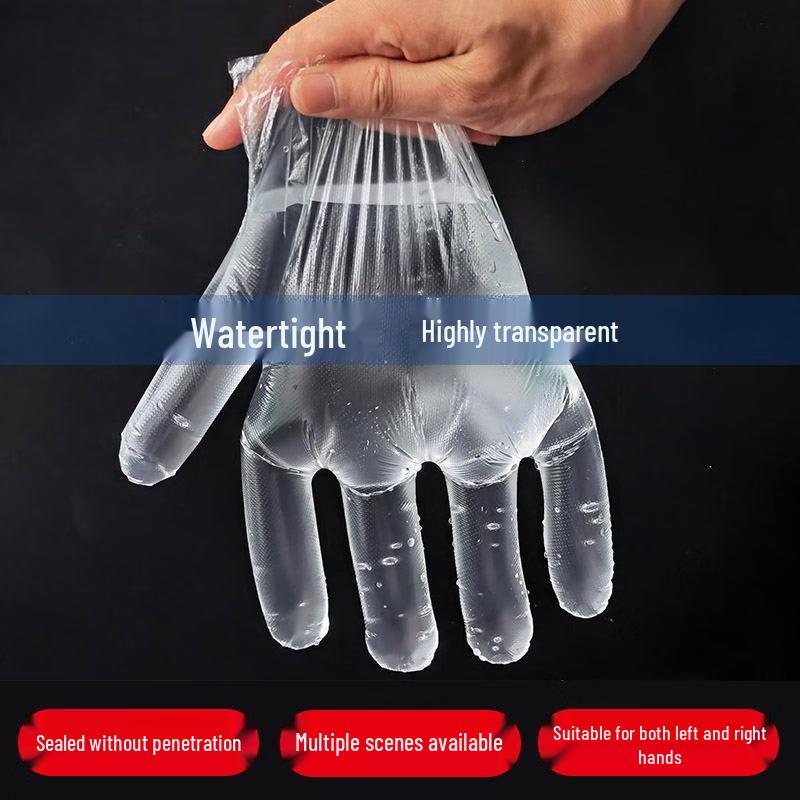 Extra Thick Disposable Gloves, 100 Count