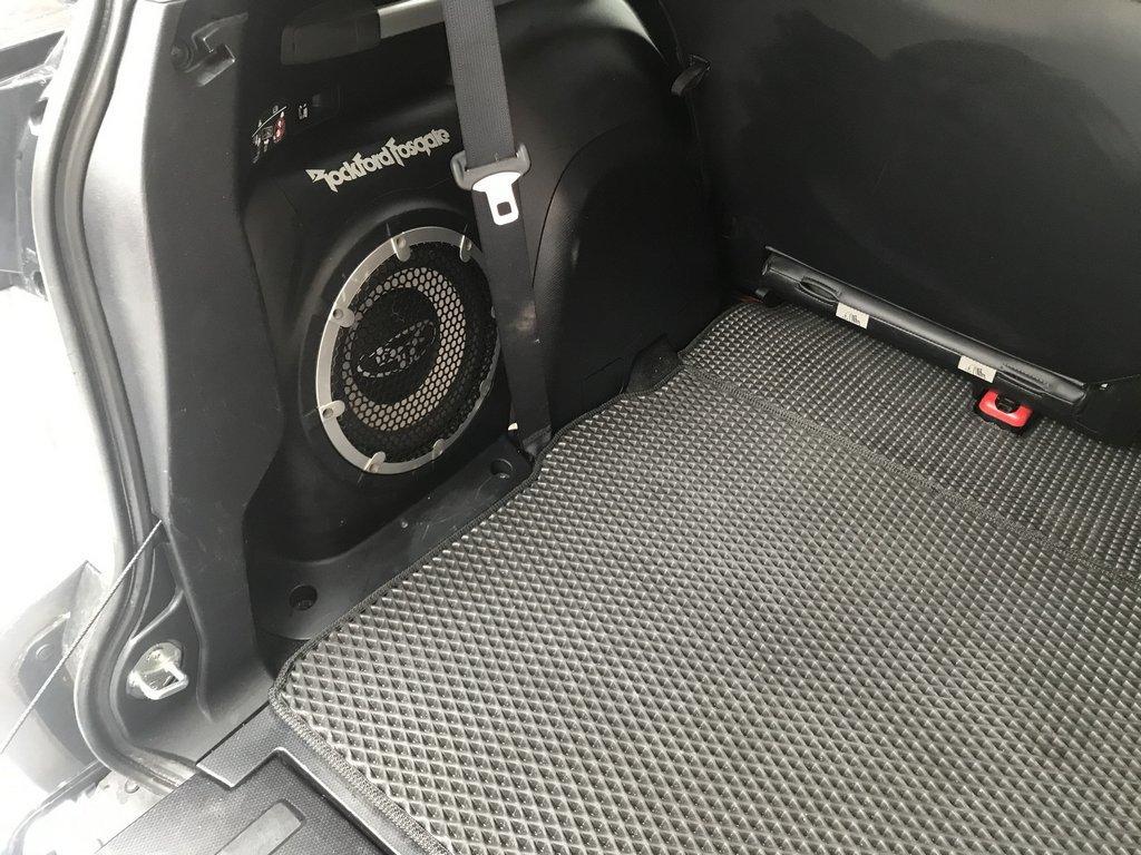 Kofferraummatte (EVA schwarz) 7-Sitzer Mit Subwoofer für Peugeot 4007