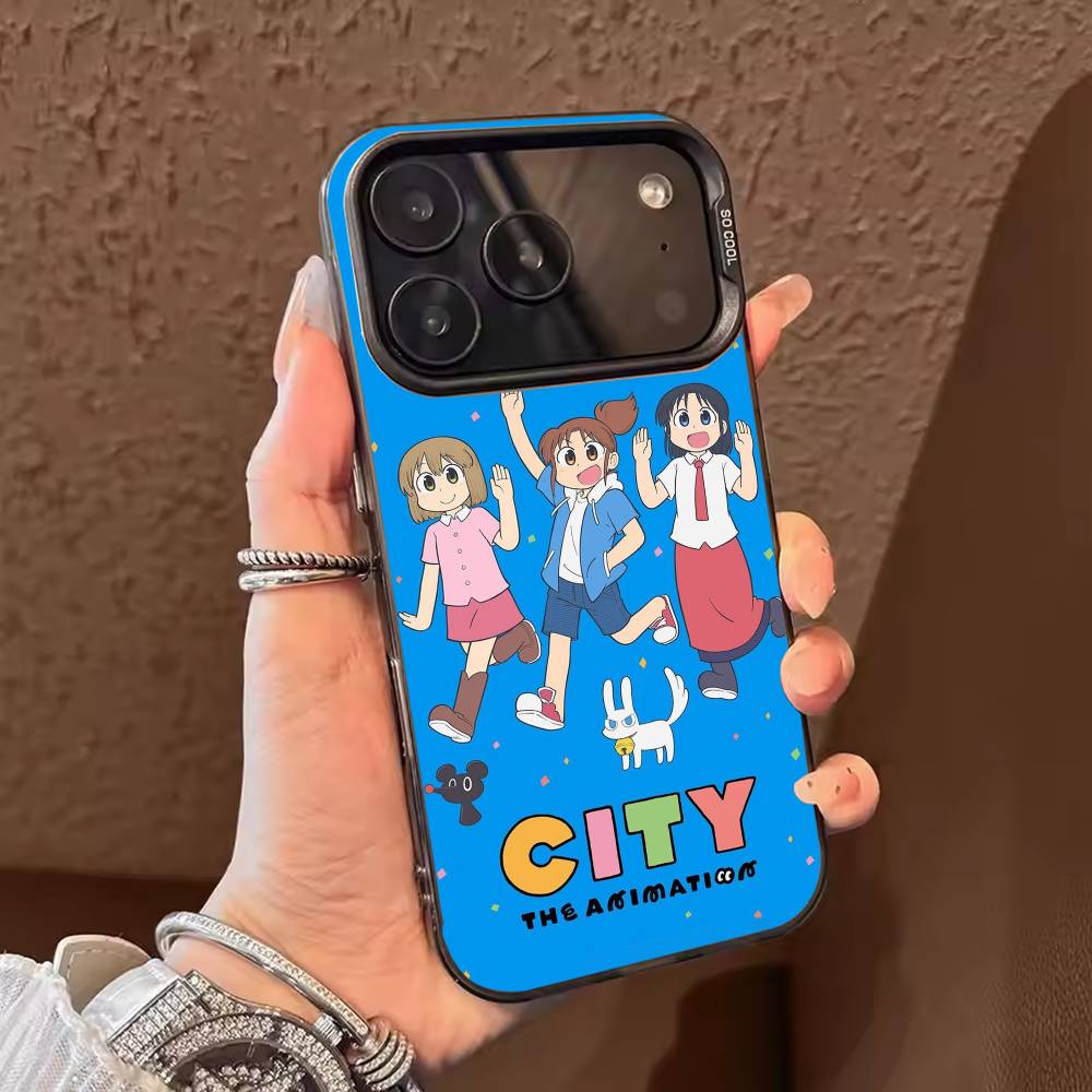 

C-CityThe Animation Phone Case For iPhone 17,16,15,14,13,12,11,Pro Max,Plus Candy Silver Cover iPhone13PROMAX
