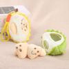 Simulation Durian Fruit Shape Plush Toy PP Cotton Fruit Durian Plush Keyring  Boys and Girls
