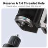 Aluminum Alloy Camera Handle with Rapid Detach Mechanism for Action 5Pro/4/3 Cameras Cold Shoe Mounts Ergonomic Design