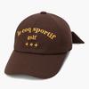 LECOQ GOLF Women'S Pattern Ribbon Detachable Cap (Gq322Lcp93)