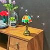 Dollhouse Mini 1/12 Miniature Table Lamps Retro  Lamps Decor Accessories