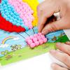 2/4pcs Plush Ball Paintings Felt DIY Handicraft Art Entertainment Supplies for Party Game Home Decor Creative Birthday Gift XJM