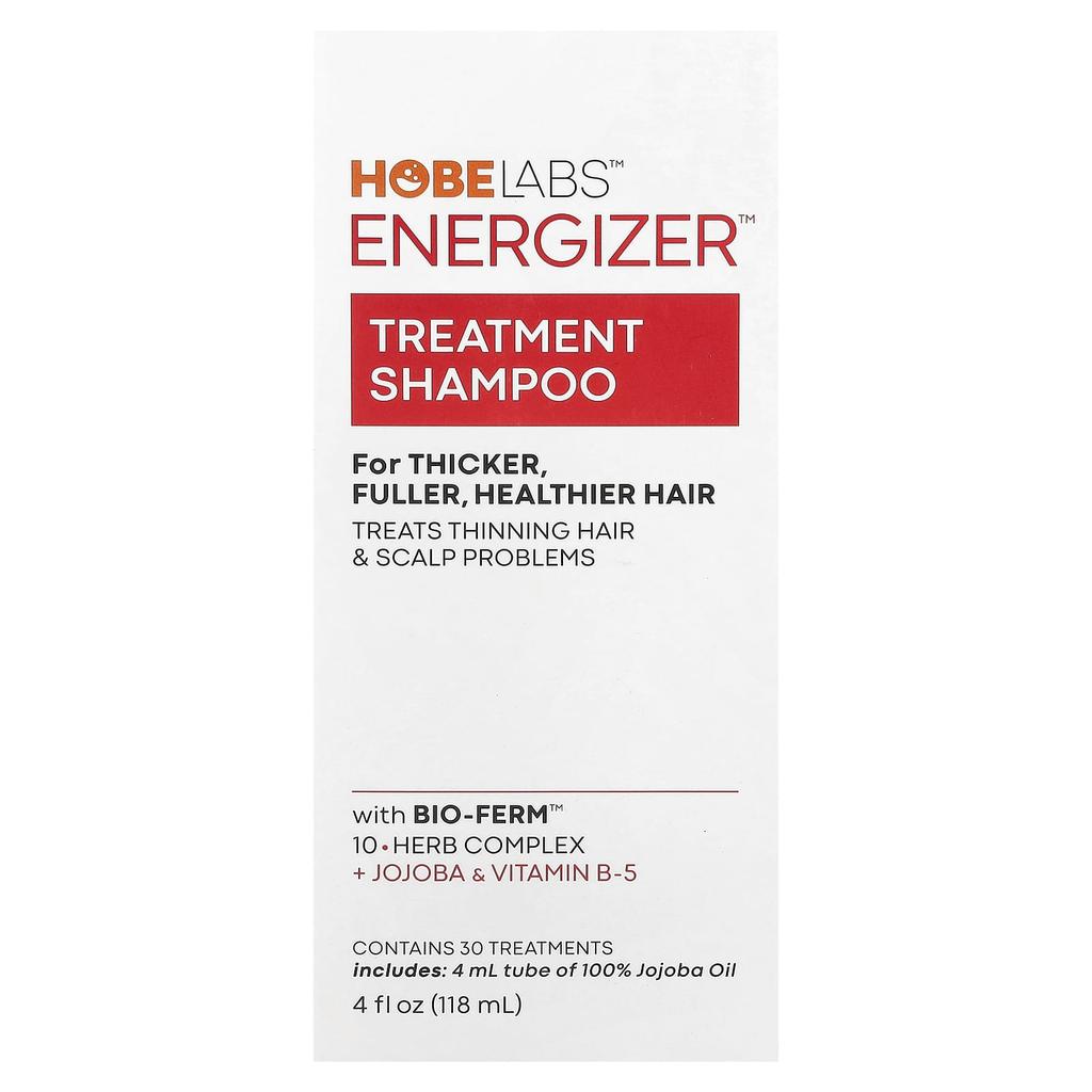 Energizer™, Treatment Shampoo, Thick, Rich, Healthy Hair, 118 Ml (4 Fl Oz)