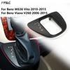 For Mercedes-Benz Vito Viano W639 2006-2015 Gear Shift Lever Panel 6392600073 Black Plastic Interior Trim Replacement