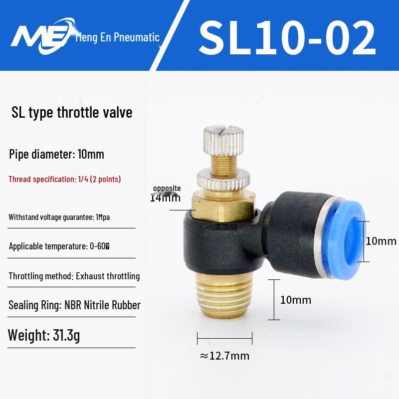 Copper Corrosion-Resistant Pneumatic Quick Connector Fitting for Air Compressors