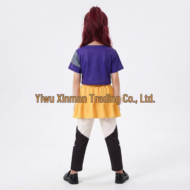 Costume Cosplay Squadra Cacciatori di Demoni Lumizoyimila per Ragazze - Abbigliamento Danza Onda Coreana