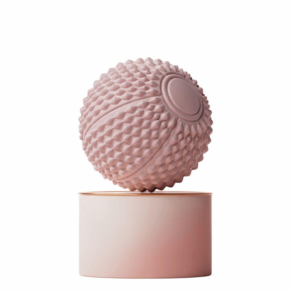 Spiky Roller Massage Ball Ergonomic Design Peanut Ball Relaxation Spiky Massage Ball Neck Massage