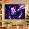 5D Diamond Painting Mewtwo DIY Full Drill Diamond Art Kit Home Decoration