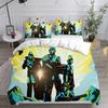 3D HELLDIVERS 2 Bedding Sets Comforter Quilt Bed Cover Duvet Cover Pillow Case 2-3 Pieces Sets Kids Adult Size For Home Textiles