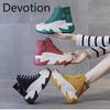 New Dad Shoes, Niche High-top Women's Shoes, Thick-soled Casual and Versatile Sports Shoes Devotion