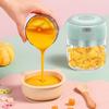 Yousheng Rechargeable Garlic Chopper 100/250ml Mini Food Processor for Vegetables Fruits Nuts Meat One-Button Operation Garlic Clay Machine
