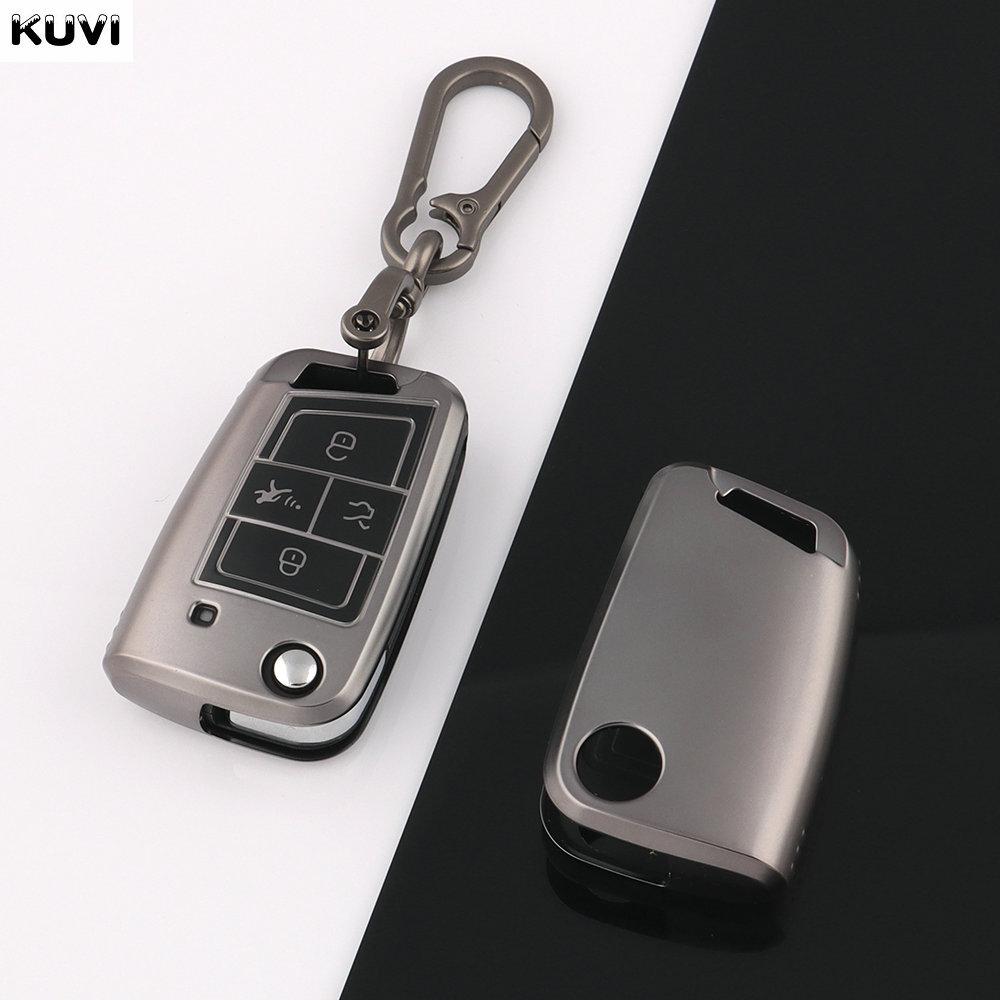 3 4 Buttons Tpu Car Key Case Cover For Vw Volkswagen Golf 7 Mk7 Tiguan Mk2 Seat Ateca Leon Fr Ibiza Skoda Octavia Kodiaq Fob Bag
