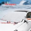 Thickened Magnetic Car Windshield Snow Cover & Frost Protection Sunshade