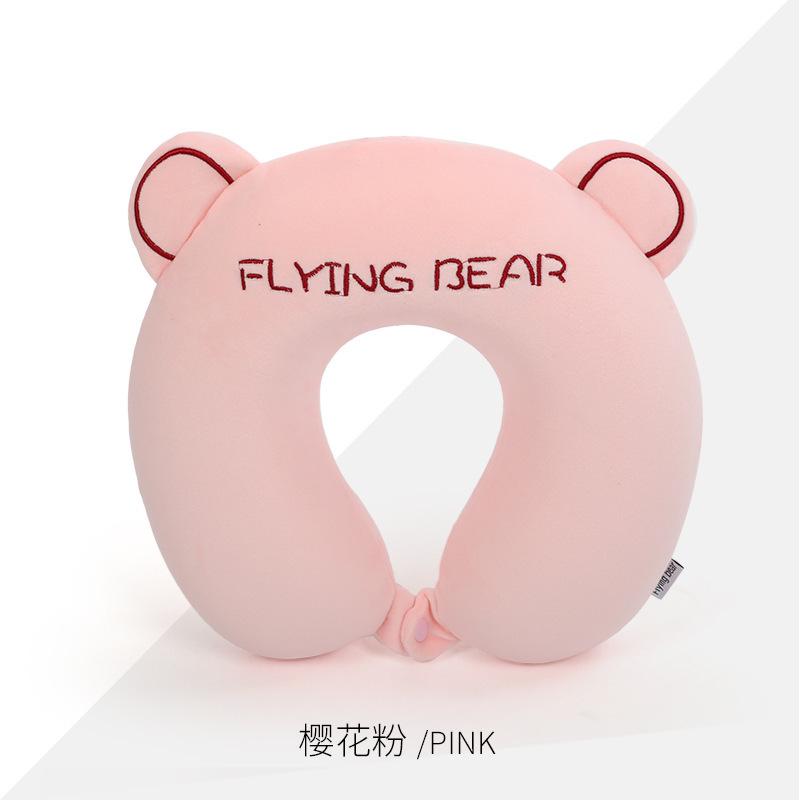 Neck Pillow Office Nap Pillow Travel Neck Pillow Spot single розовый