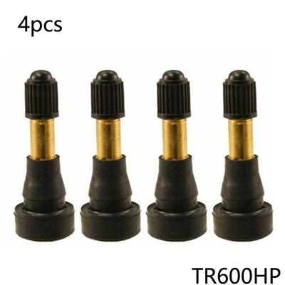 Schlauchloses Reifenventilschaft 45 x 18,5 mm 4 MPa Schwarz + Gold Hochdruck