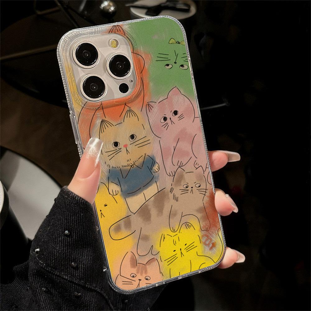 Feather Luster Phone Case for Samsung A53 A14 A33 A12 A32 S24 S23 Plus S20 S21 FE for iPhone 17 15 16 13 Pro 17 16 Pro Max Butterfly Bow Phone Case