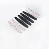 4 protectores de parachoques de coche de 140 x 25 mm, protectores de esquinas, tiras antiarañazos, pegatinas protectoras, molduras para cenefa y barbilla.